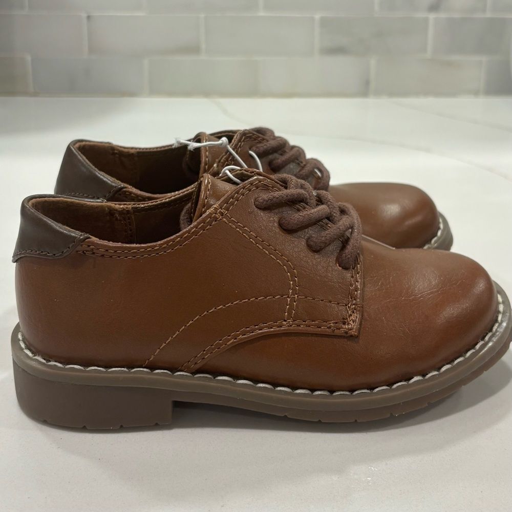 NWT • Children’s Place Boys Lace Up Dress Shoes • size 9 - Picture 4 of 7
